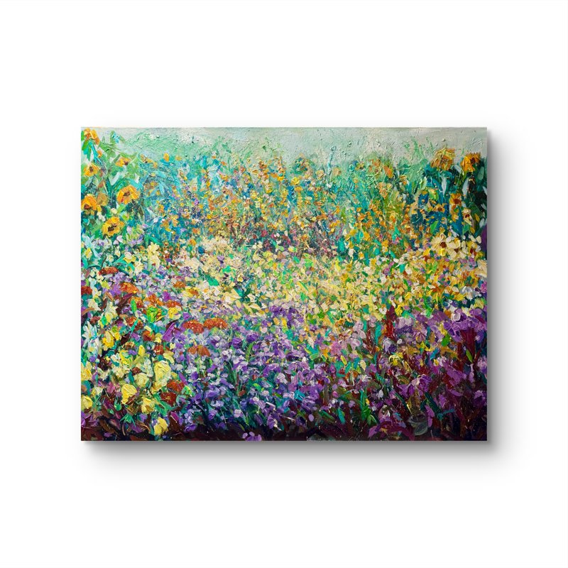 Born In Spring, Flourishing Beyond The Season Acrylic On Canvas 4Fx3F
